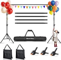 Photo Backdrop Stand Kit with Clamps