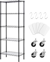 Adjustable 5 Tier Shelving Unit