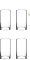 USED-4 Pcs Glass Cylinder Vases Set