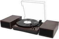 Vinyl Record Player With Speakers