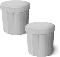 SEALED-Storage Ottoman