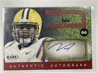 2016 SAGE Hit #A73 Vadal Alexander Autograph