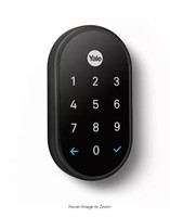 W3163  Nest x Yale Lock Deadbolt Lock Black