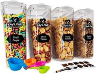 WFF2069  Cereal Storage Containers Set Large 4L