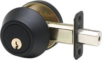 R8276  Copper Creek Single Cylinder Deadbolt Blac