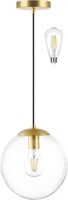 B9890 Globe Pendant Light FIxtures Mid Century