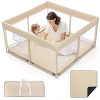 WFF1306  TEAYINGDE Baby Playpen 50x50 Khaki