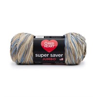 R9076  Red Heart Super Saver Yarn Mirage 14oz