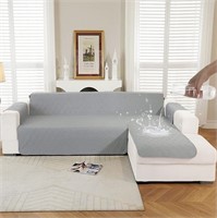 WF642  JIABOLANG L Shape Sofa Cover Large Light