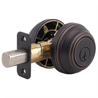 R8299  Kwikset 985 Deadbolt SmartKey Venetian Br