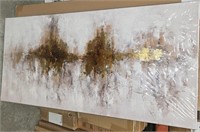 Abstract Art Canvas 2'x4'