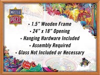 WFF2038  MasterPieces Puzzle Frame 18x24
