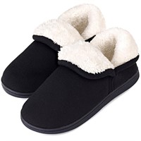 R8036  VONMAY Fuzzy Slippers Booties Indoor Outdo