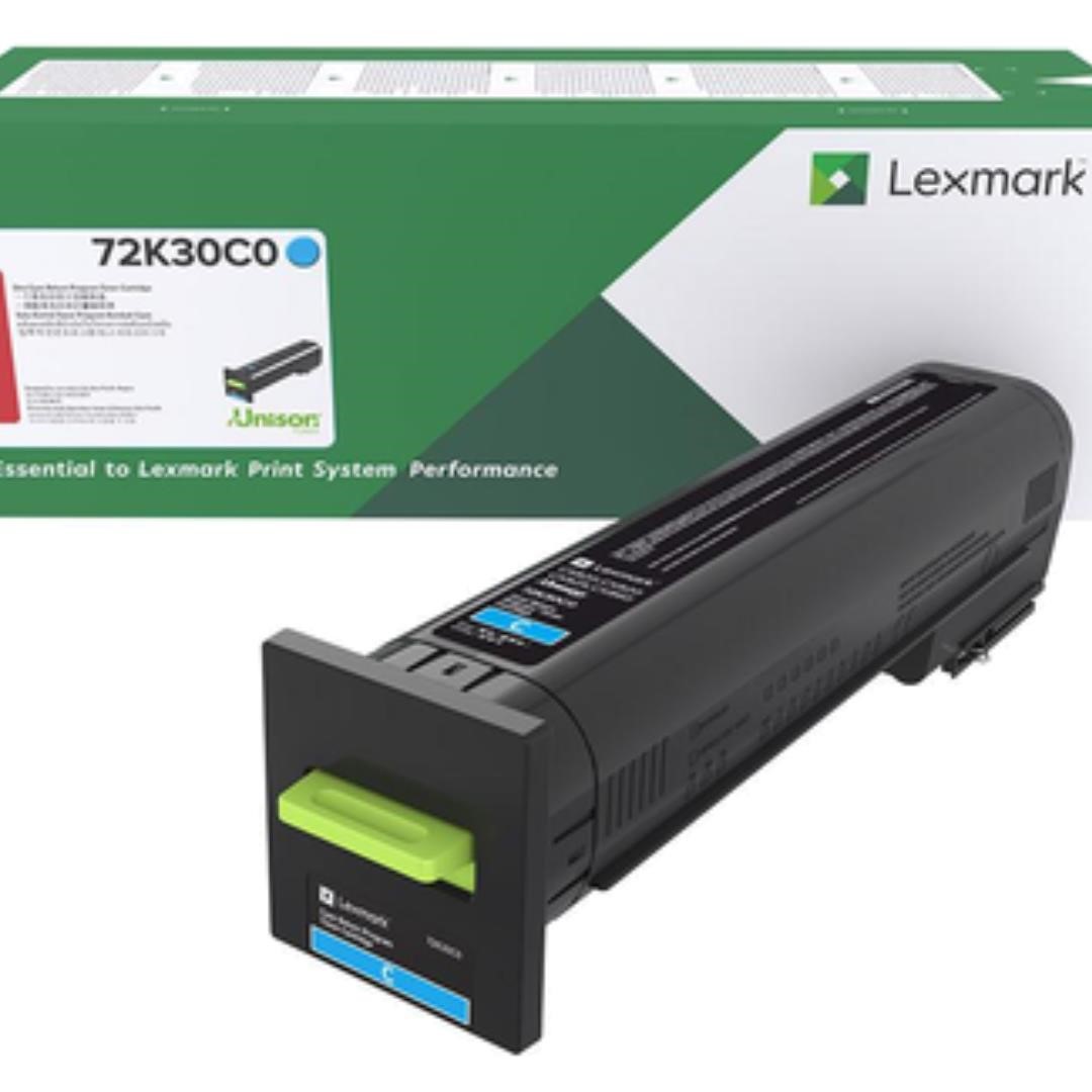 Qty 2 72K30C0 Toner Cartridges for Lexmark