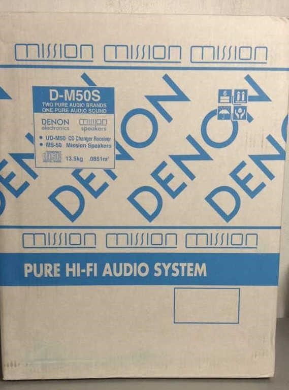 Denon D-M50S Pure Hi-Fi Audio System NIB