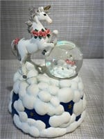 Unicorn Musical Snow Globe
