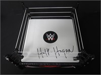 Hulk Hogan signed WWE Ring COA