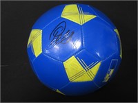 Pele signed soccer ball COA