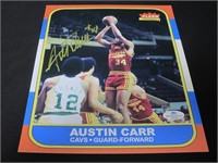 Austin Carr Cavs signed 8x10 photo COA