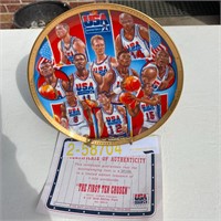 1992 USA Basketball Gold Edition Plate: First 10