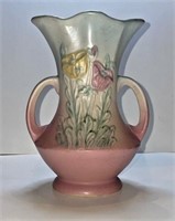 Vintage 1940's Hull Art Vase - 611 - Poppy Vase