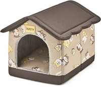 Jiupety Cozy Pet Bed House: Indoor/Outdoor, S Size