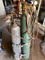 Oxygen acetylene torch system