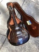 Greco electric guitar in case