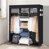 WFF2004  9-Shelf Closet Wardrobe Organizer