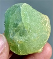 41 Gm Transparent Prehnite On Epidote Specimen