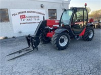 1997 Manitou MLT 627 4X4X4 Telehandler