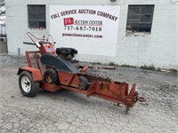 2002 Ditchwitch 1030H WB Trencher W/ Trailer