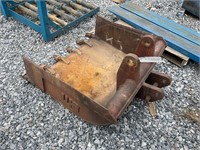 Used WB 38" Backhoe Bucket