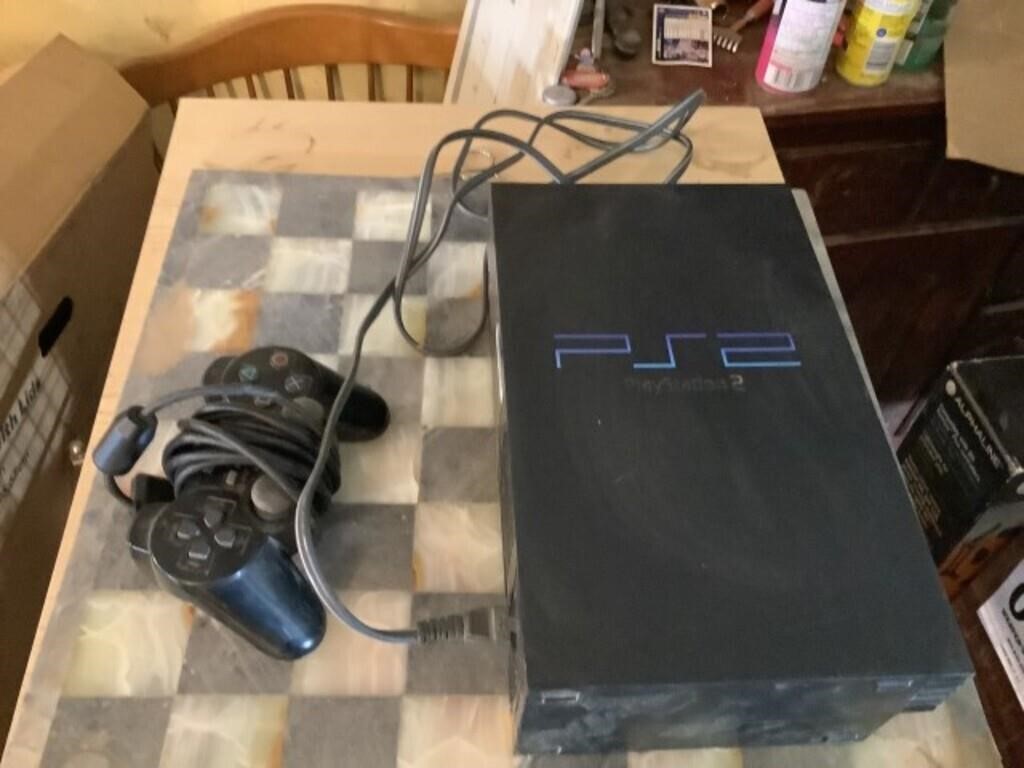 Sony PlayStation, two with one controller