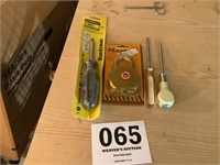 Small tool lot, new Stanley, four-way