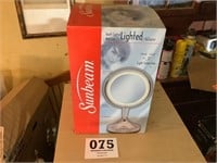 Sunbeam, touch, control, midsize lighted mirror