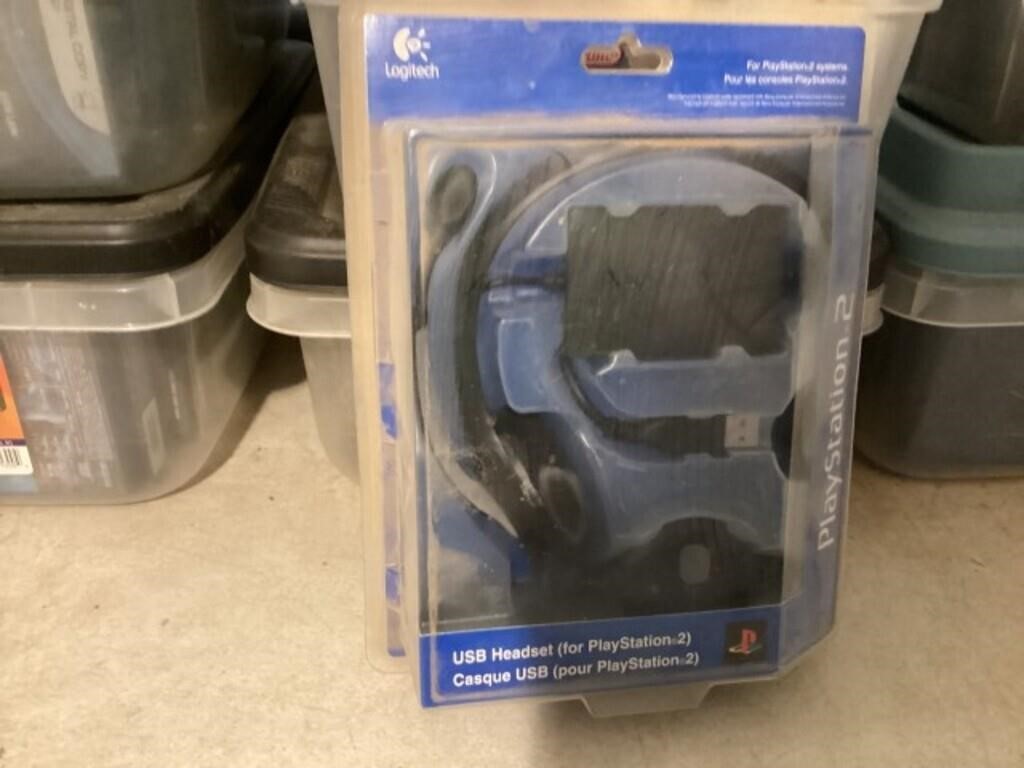 USB headset for PlayStation 2