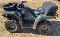 2023 Honda Rancher 4-wheeler w/ Ramps & Plow