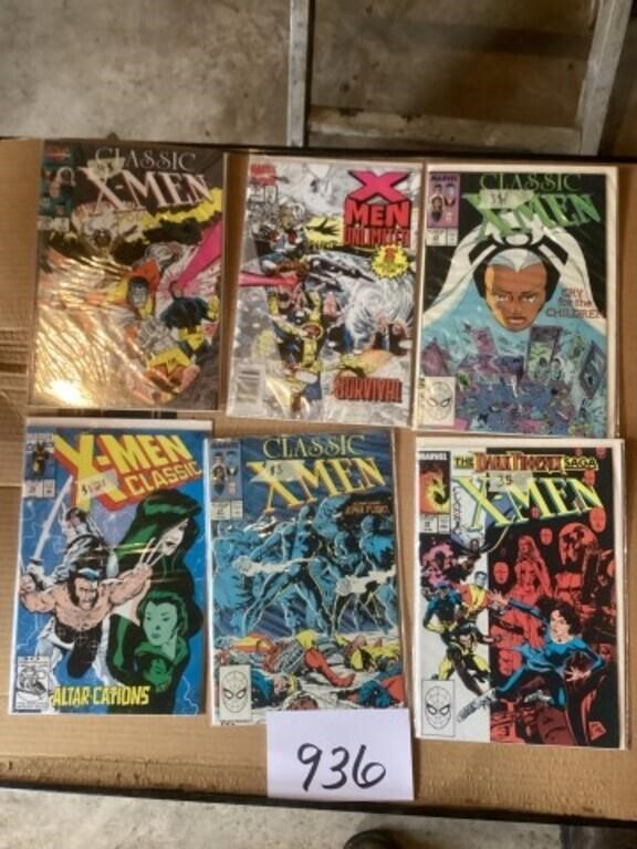 Lot of 6 comic books