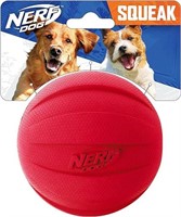 Nerf Dog Squeak Rubbber Ball Dog Toy, Medium/Larg