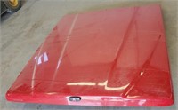 Red Leer 700 Topper for a Dodge Short Box Pickup