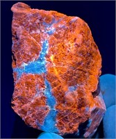 59 Gm Beautiful Rare Fluorescent Sodalite Specimen
