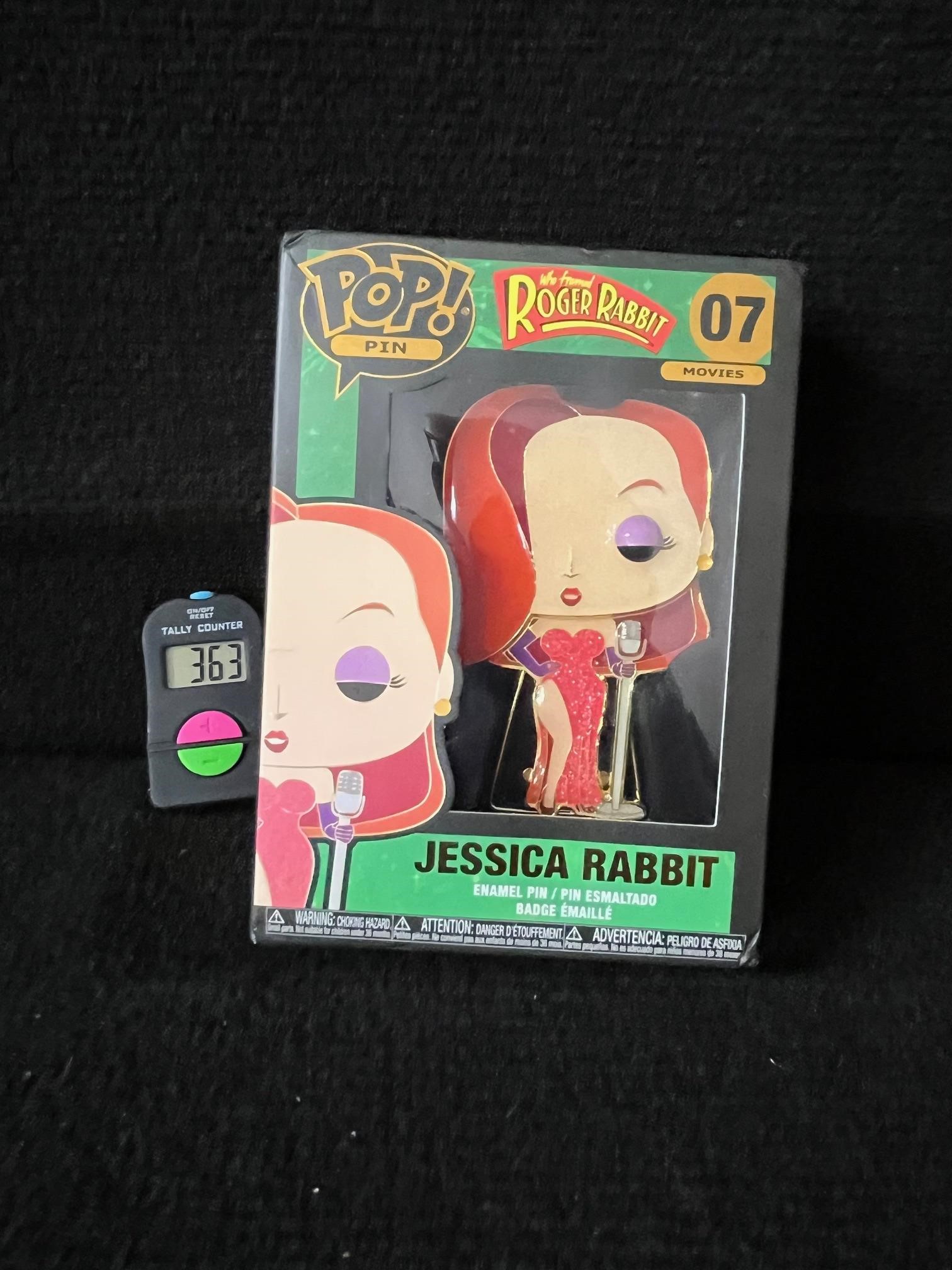 Jessica Rabbit Pop! Pin #7 NIB