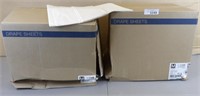 2 Boxes Of 40x60 Drape Sheets