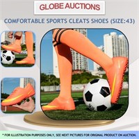 COMFORTABLE SPORTS CLEATS SHOES (SIZE:43)
