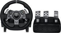 Logitech G920 Driving Force Racing Wheel and Floor