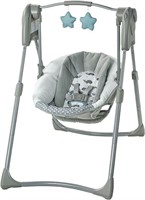 Graco Slim Spaces Compact Baby Swing, Humphry