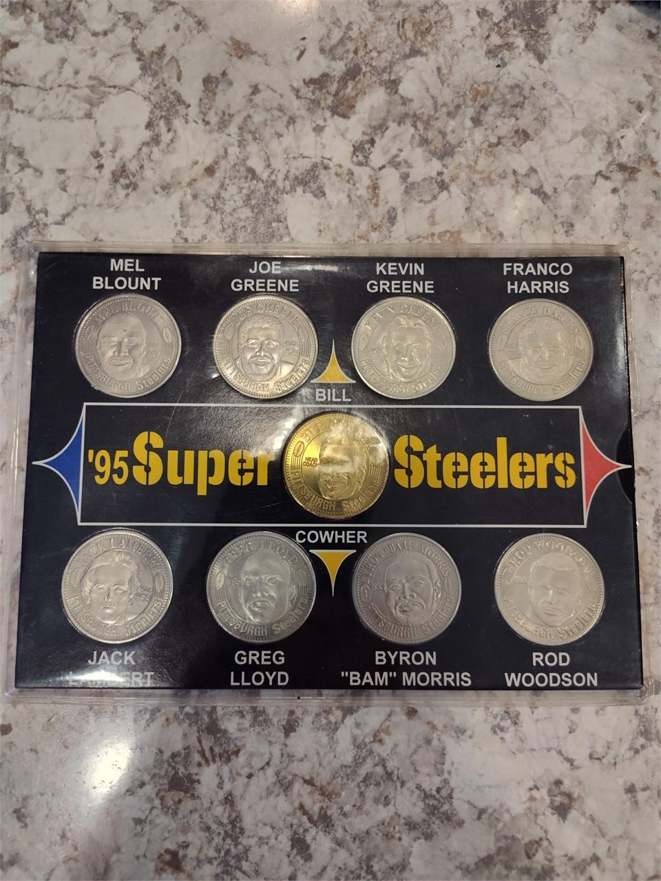 1995 Super Steelers Coin Set by Giant Eagle