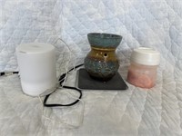 Wax melter, diffuser, melted, wax discard