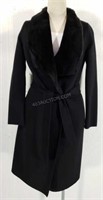 $950 Mackage Ladies Sz XS Wool & Leather Coat